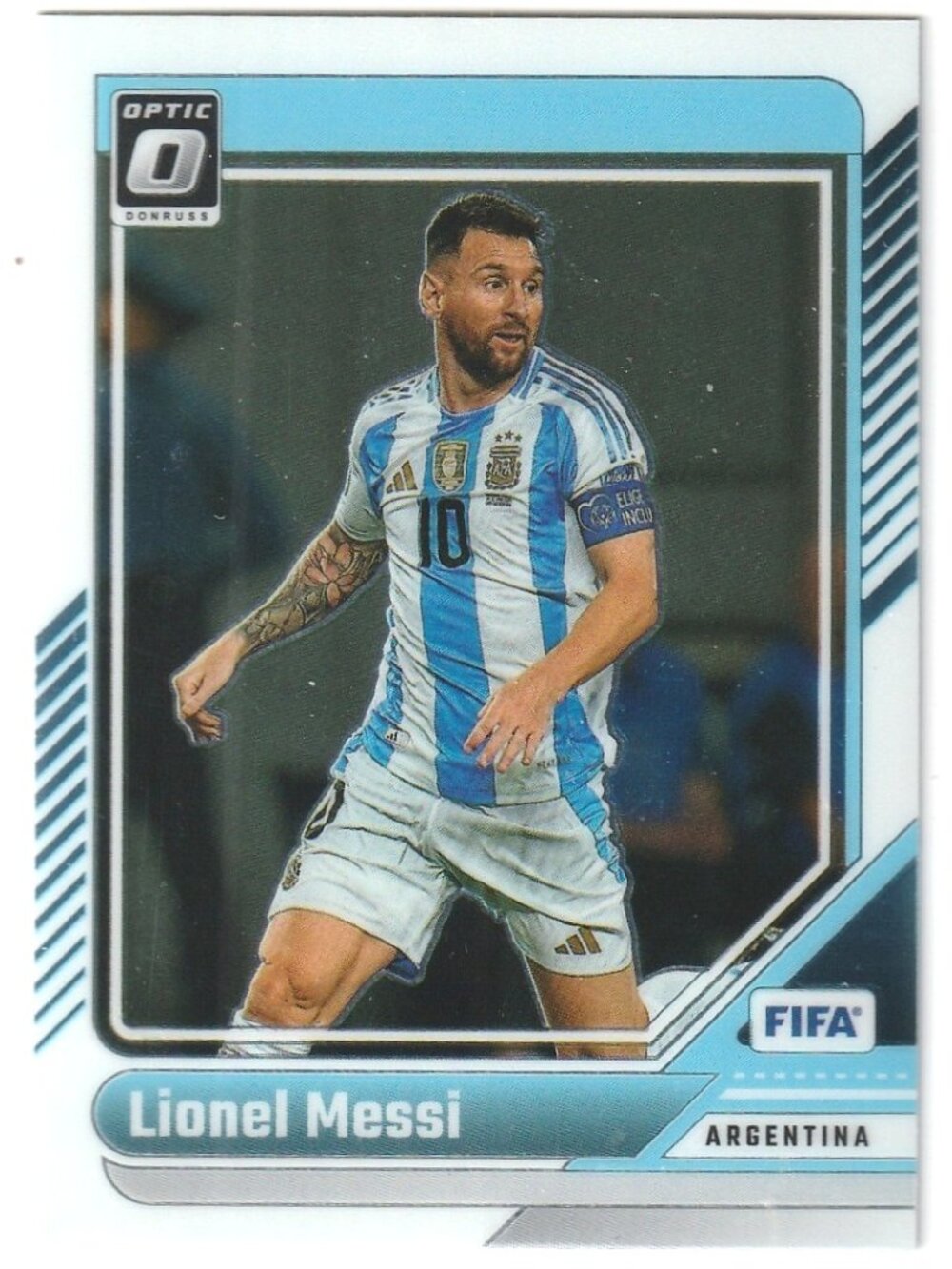 3for$99 LIONEL MESSI 2024-25 Panini Donruss FIFA Optic Argentina #80